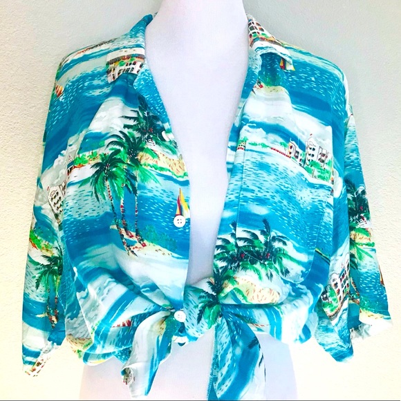 Vintage Tops - Royale Aloha Shirt